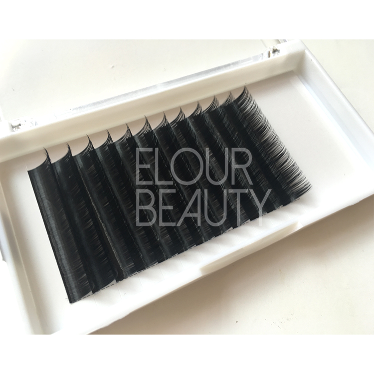 Mink semi permanent eyelash extensions premium quality wholesale EA02